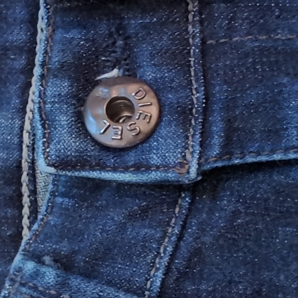 Diesel Skinzee High super slim skinny high waist jeans size 24 - Picture 5 of 10